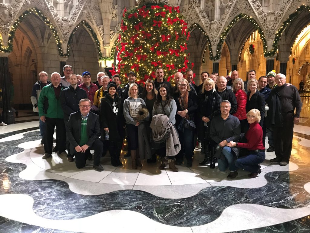 CANADIAN TIRE DEALERS & FRIENDS-TOUR OF HOUSE OF COMMONS