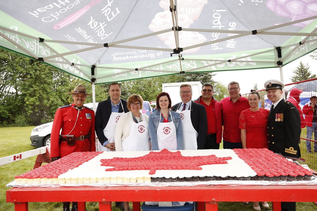 Canada Day celebration at Diefenbaker Park