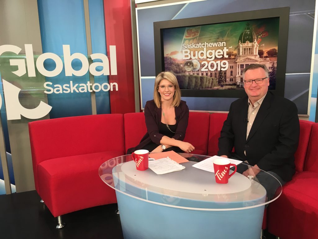 GLOBAL TELEVISION INTERVIEW-BUDGET 2019