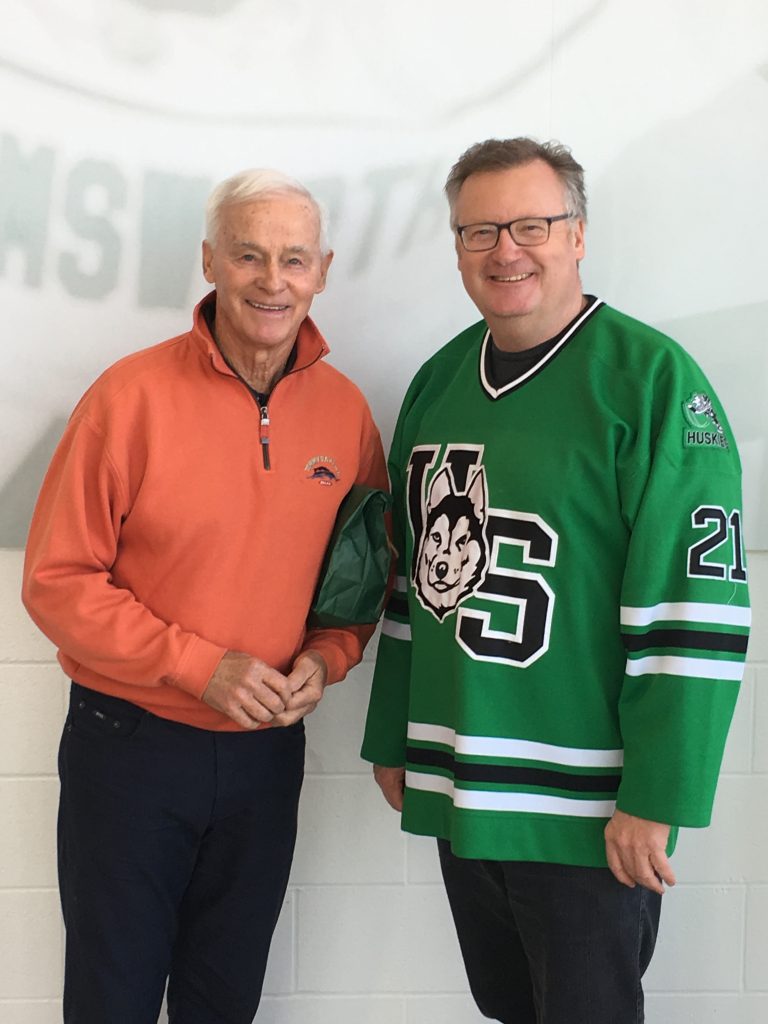 DAVE KING-5 TIME OLYMPIC HOCKEY COACH-MERLIS BELSHER PLACE GRAND OPENING WEEKEND
