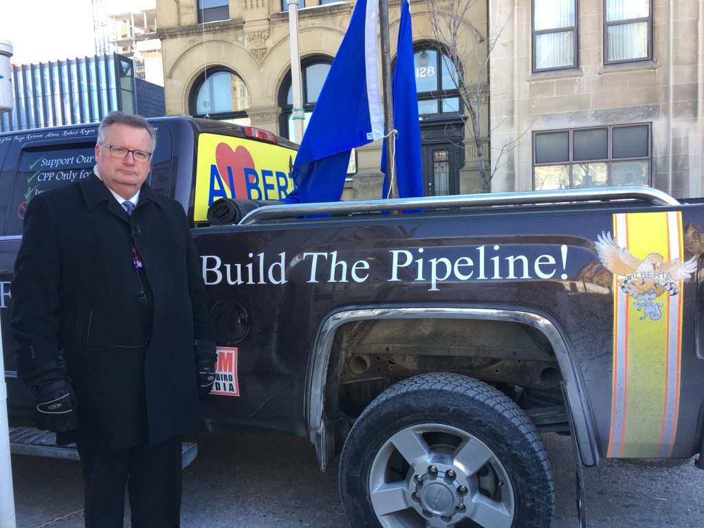 UNITED WE ROLL CONVOY-BUILD THE PIPELINE!